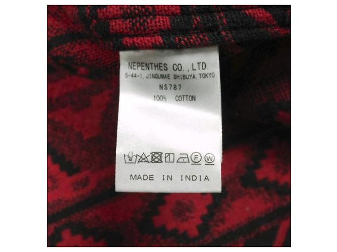 Autre Marque South2 West8 Smokey Shirt Camisa de algodón dobby - vista 8