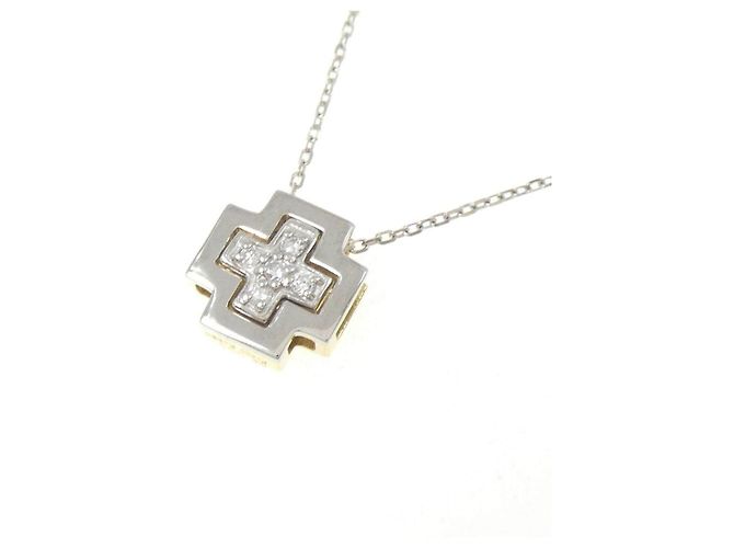 Autre Marque Collana in platino Au750 e diamanti - vista 3