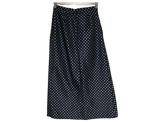 Autre Marque Gonna a campana Dot Jacquard LE CIEL BLEU - vista 2
