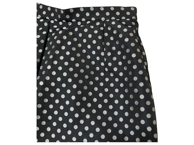 Autre Marque Gonna a campana Dot Jacquard LE CIEL BLEU - vista 4