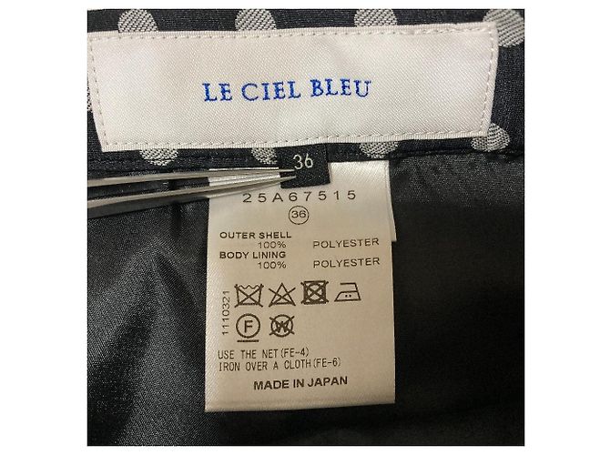 Autre Marque Gonna a campana Dot Jacquard LE CIEL BLEU - vista 5