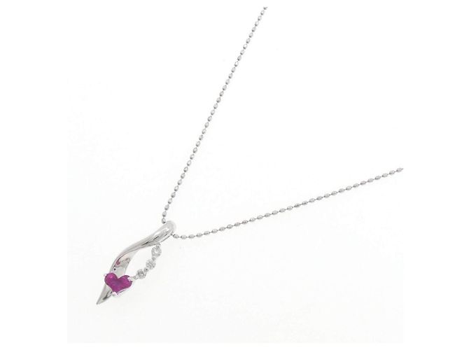 Autre Marque Collar Au750 Rubí y Diamantes - vista 2