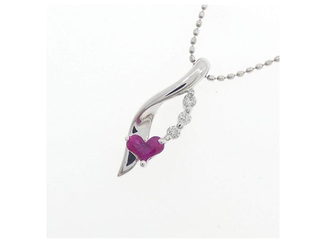 Autre Marque Collar Au750 Rubí y Diamantes - vista 3