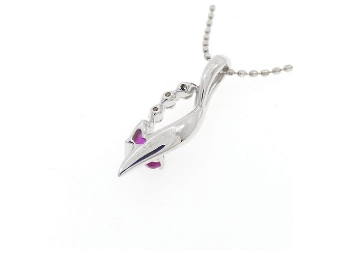 Autre Marque Collar Au750 Rubí y Diamantes - vista 4