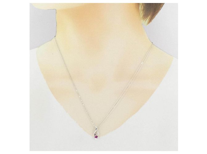 Autre Marque Collar Au750 Rubí y Diamantes - vista 6