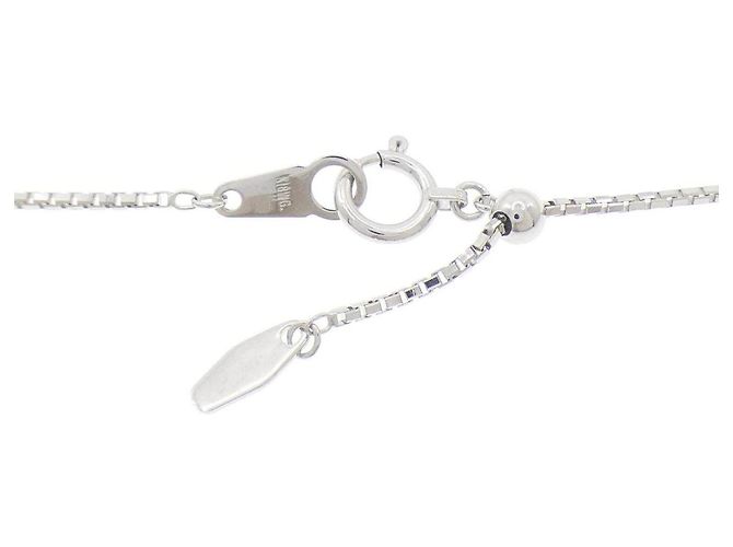 Autre Marque Collana in oro bianco Au750 e diamanti - vista 5