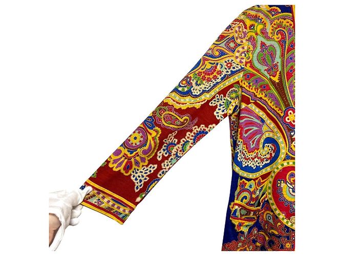 Cárdigan con estampado paisley LEONARD FASHION - vista 4