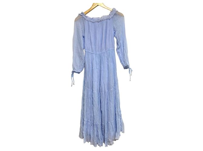 maje Maxikleid aus Chiffon - Ansicht 2