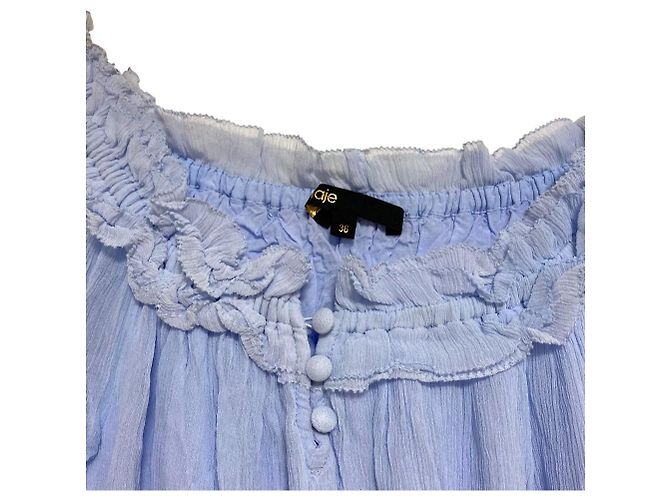 maje Maxikleid aus Chiffon - Ansicht 3