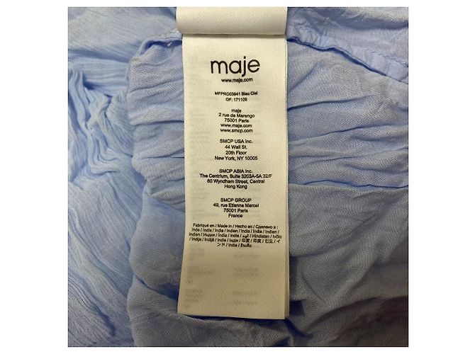 maje Maxikleid aus Chiffon - Ansicht 9