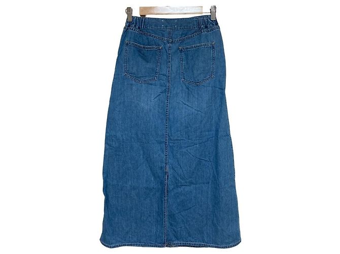 Autre Marque upper hights THE LAZY SKIRT Falda larga de denim - vista 2