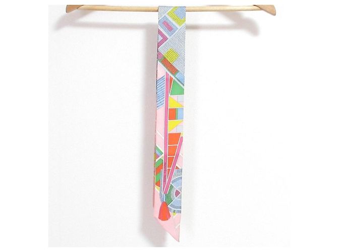 Pañuelo Twilly Hermès L'art indien des plaines - vista 3