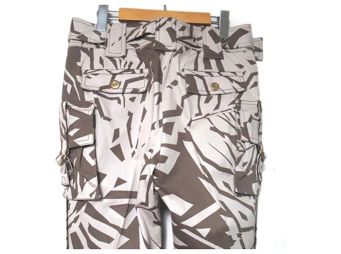 Pantaloni Cargo in Cotone Digital Camo Gucci - vista 4