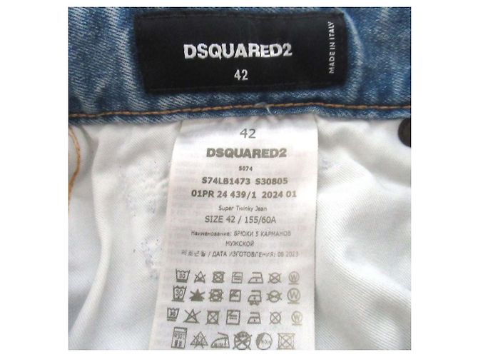 Calças de ganga DSQUARED2 Super Twinky Jean Denim - vista 8