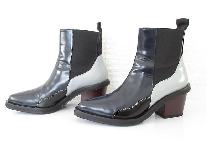 Max Mara SPORTMAX Botas Chelsea Botas de cuero - vista 5