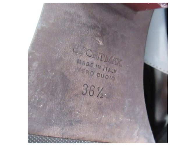 Max Mara SPORTMAX Botas Chelsea Botas de cuero - vista 9