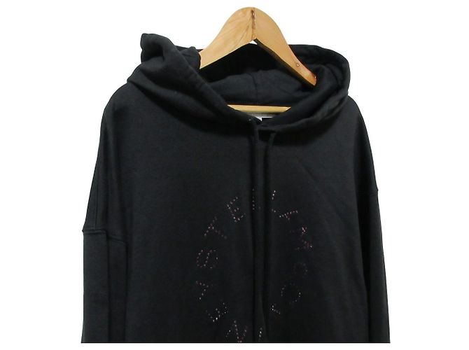 Stella Mc Cartney Stella McCartney Pullover-Top mit Strass-Logo - Ansicht 4