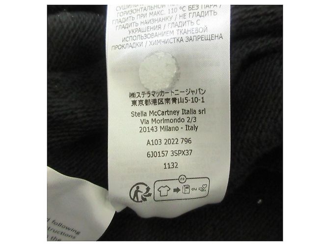Stella Mc Cartney Stella McCartney Pullover-Top mit Strass-Logo - Ansicht 7