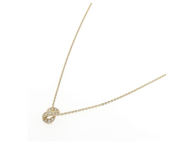 Autre Marque Collana in oro giallo 14K e diamanti - vista 2