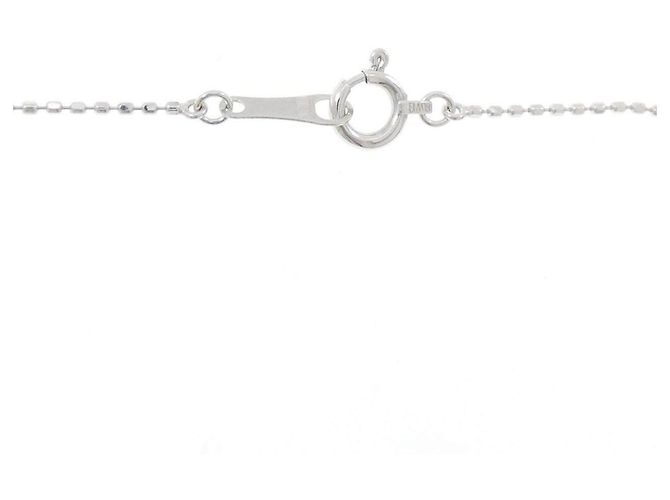 Autre Marque Collana in oro bianco Au750 e diamanti - vista 5
