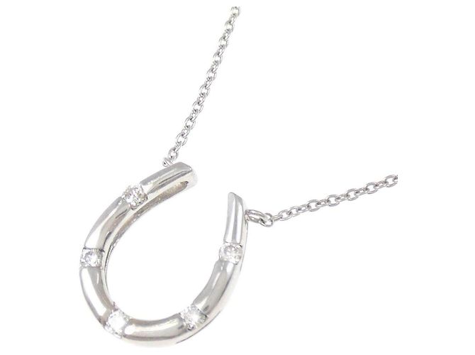Autre Marque Collana a Ferro di Cavallo con Diamanti Au750 - vista 3