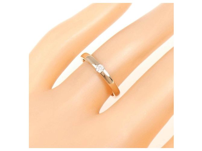 Autre Marque Anello in oro rosa Au750 e diamanti - vista 5