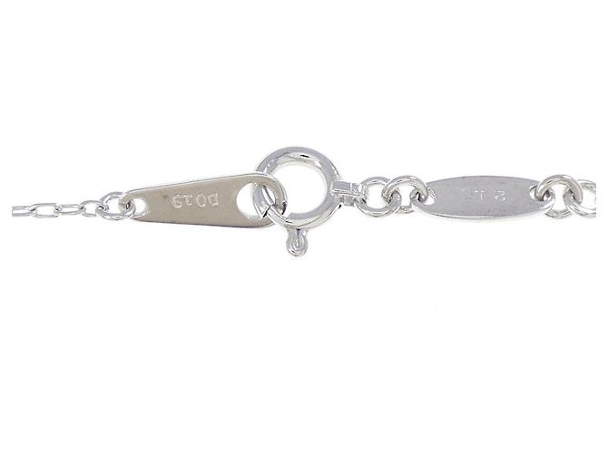 Autre Marque Collar de oro blanco Au750 y diamantes - vista 5