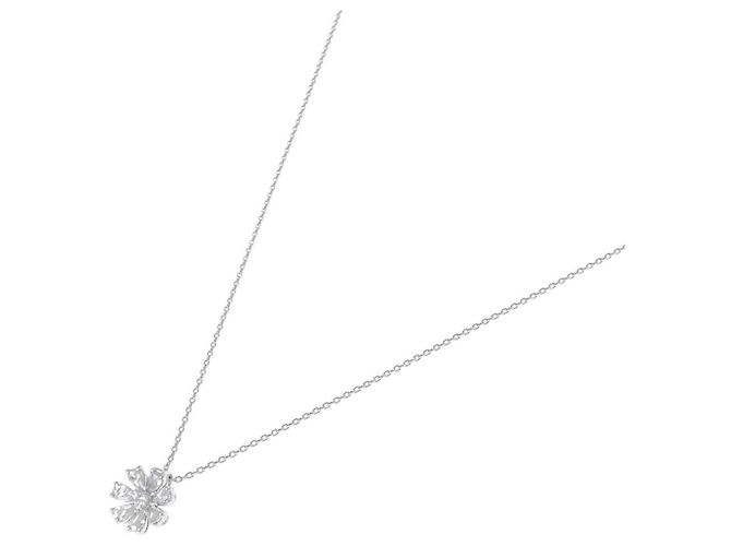 Autre Marque Collana in platino Pt900/Pt850 e diamanti - vista 2