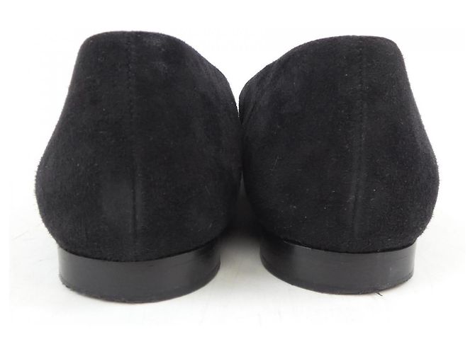 Ballerine Chanel in camoscio, pelle di capretto, velluto e vernice - vista 5