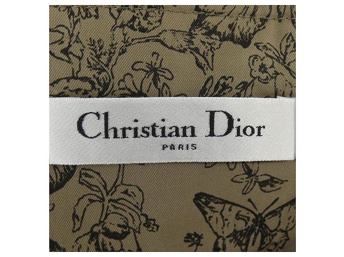 Gonna Dior Marrone in Tessuto - vista 4