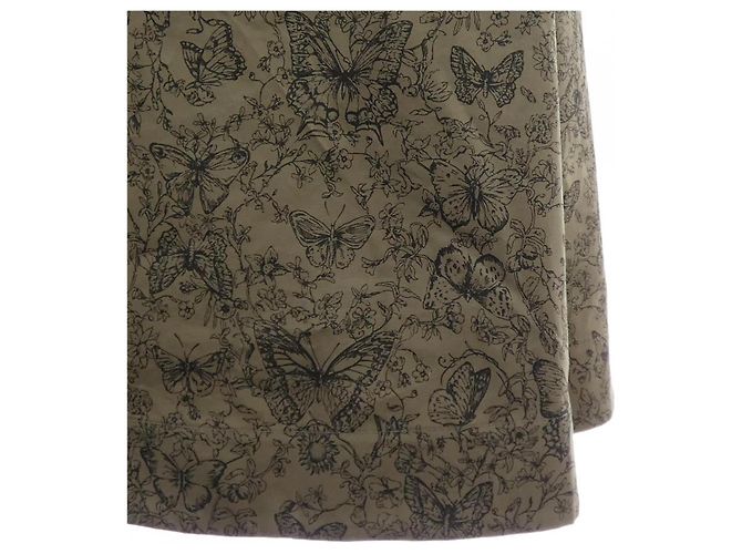 Gonna Dior Marrone in Tessuto - vista 6