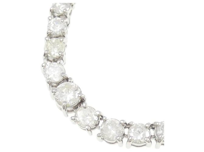 Autre Marque Collar de Pt850 y diamantes - vista 3