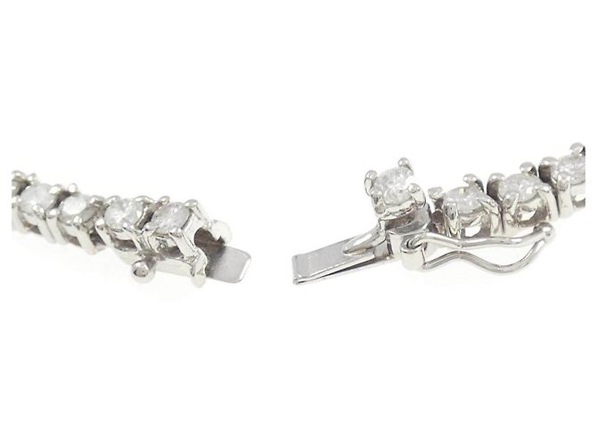 Autre Marque Collar de Pt850 y diamantes - vista 5