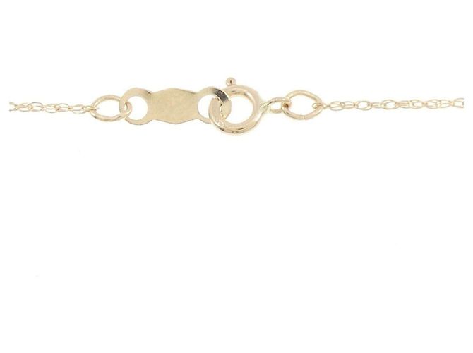 Autre Marque Collana Croce in Oro Giallo 14K e Oro Bianco - vista 5