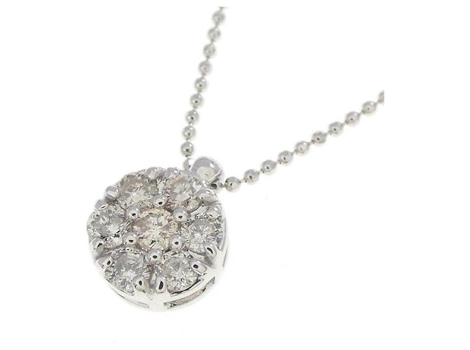 Autre Marque Collar de K14WG y diamantes - vista 3