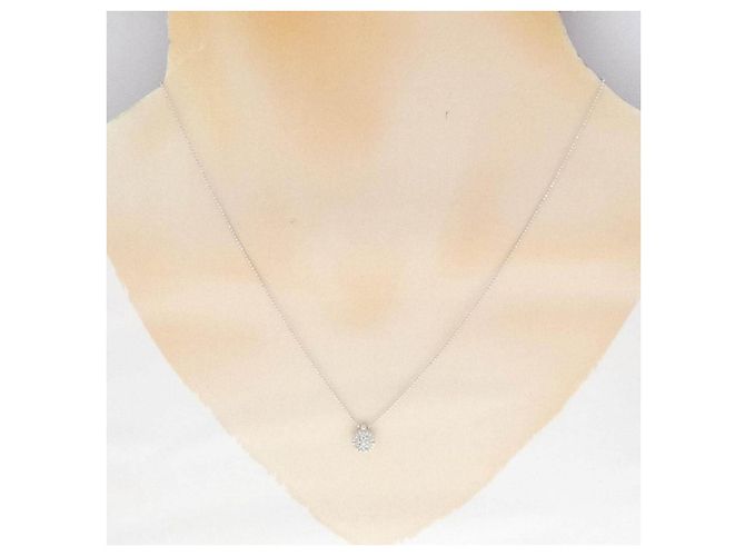 Autre Marque Collar de K14WG y diamantes - vista 6