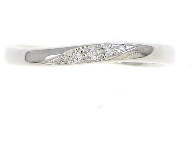 Autre Marque Pt900 Diamantring - Ansicht 2