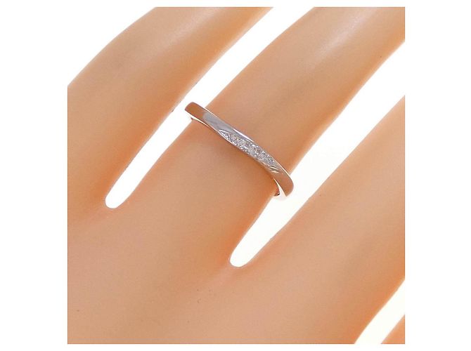 Autre Marque Pt900 Diamantring - Ansicht 5