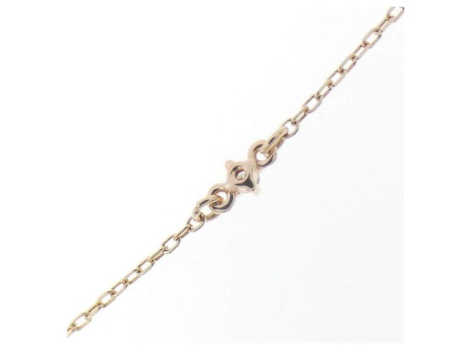 Autre Marque K10 Gelbgold Initial K Diamant-Halskette - Ansicht 6