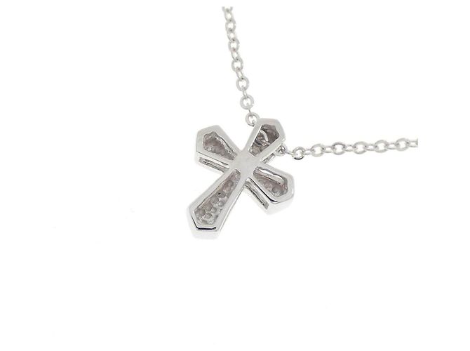 Autre Marque Collar de Cruz en Platino PT950 - vista 4