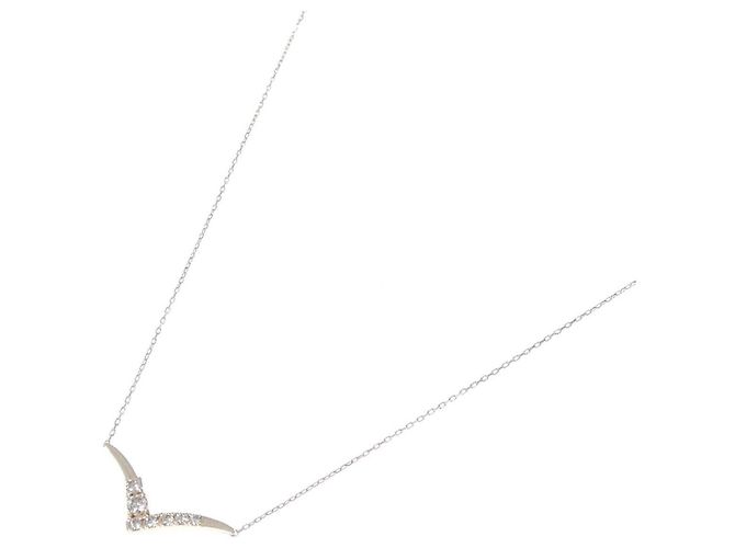 Autre Marque Collar de oro amarillo K10 y diamantes - vista 2