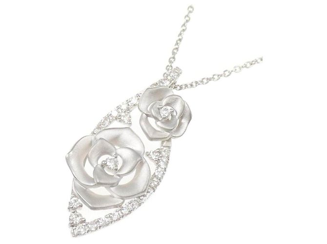 Autre Marque Diamantenhalskette Pt900 Pt850 - Ansicht 3