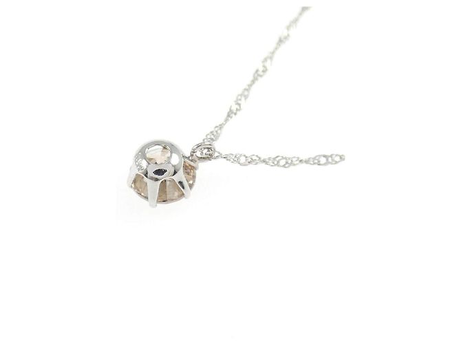 Autre Marque Diamantenhalskette Pt900 Pt850 - Ansicht 4