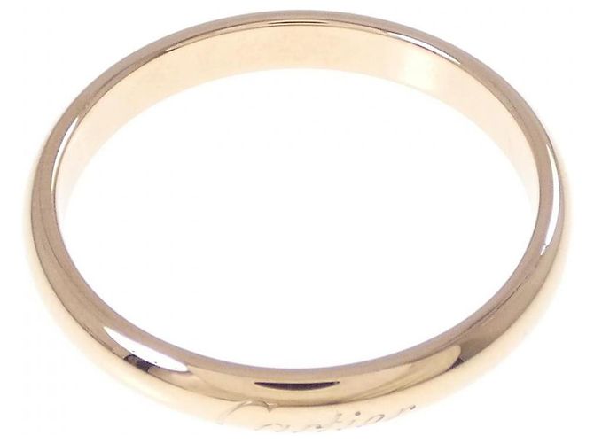 Cartier C de Cartier 750 Pink Gold Ring Größe 17 - Ansicht 3
