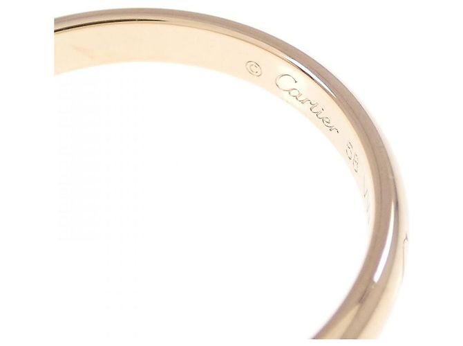 Cartier C de Cartier 750 Pink Gold Ring Größe 17 - Ansicht 4