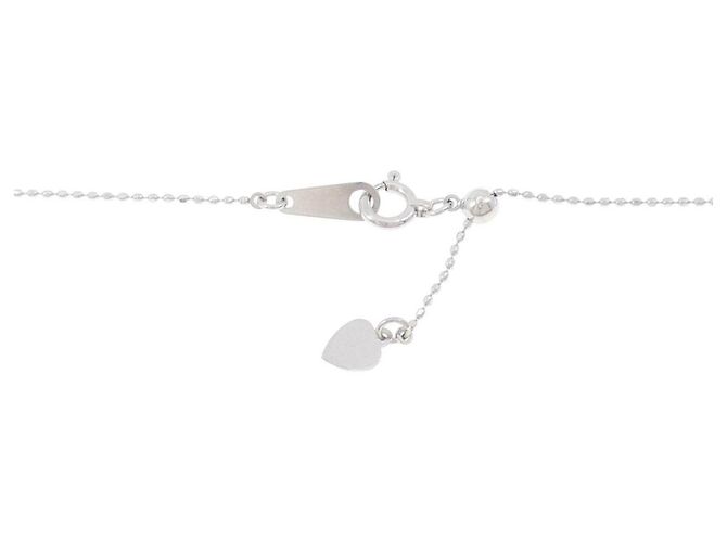 Autre Marque Collana in oro bianco Au750 e diamanti - vista 5