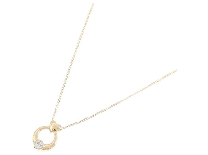 Autre Marque Collana Cuore con Diamanti Au750 - vista 2