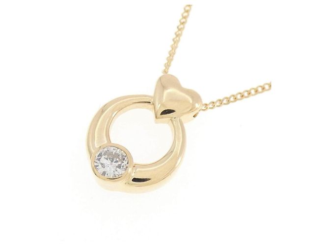 Autre Marque Collana Cuore con Diamanti Au750 - vista 3