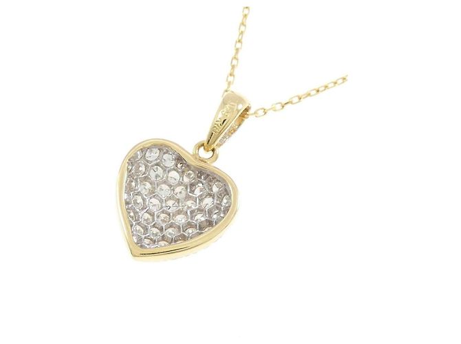 Autre Marque Collana Cuore con Diamanti Au750 - vista 4