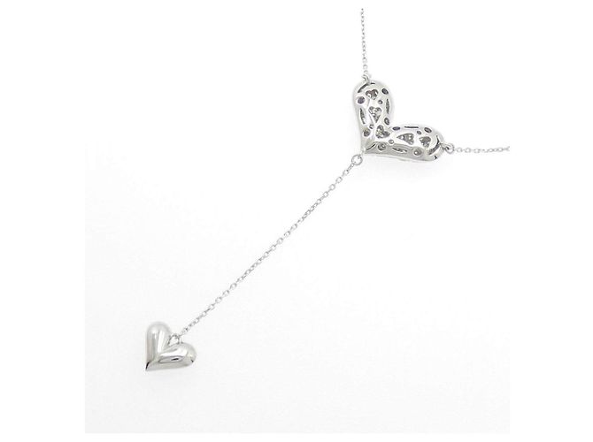 Autre Marque Collar de oro blanco Au750 y diamantes - vista 4